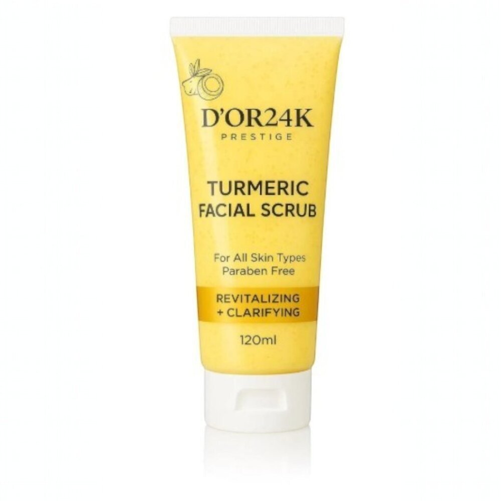 D’OR24K Prestige Turmeric Facial Scrub New Sealed Retails $120.00
